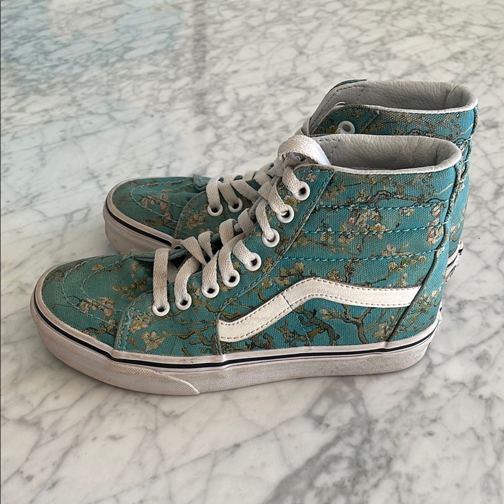 Vans High-Top Van Gogh’s “Almond Blossom” Sneakers